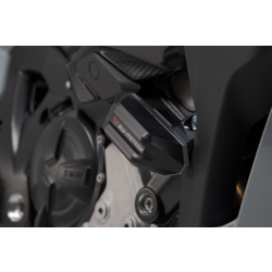 SW-Motech Jeu de Patins de Cadre BMW S 1000 XR ('19-'23) | Le Noir