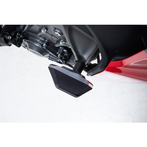 SW-Motech Sturzpad-Set Yamaha MT-09/SP Tracer 9/GT ('21-'22) | Schwarz