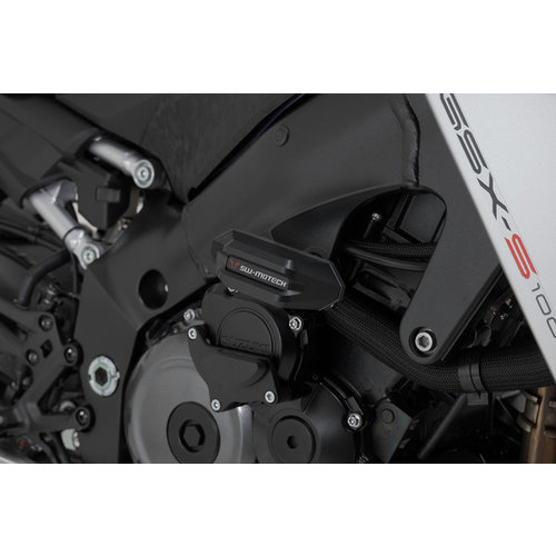 SW-Motech Juego de Deslizadores de Cuadro Suzuki GSX-S 1000 GT ('21-'22) | Negro