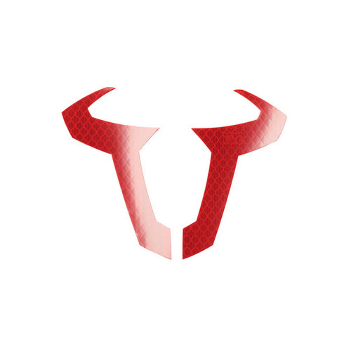 SW-Motech Sticker Bull 130 x 97 mm | Red