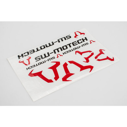 SW-Motech Sticker Bull Set 310x260 mm | Red