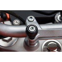 Gewinde M8 1" Kugel KTM Duke 125/200/390 ('11-'22) | Schwarz