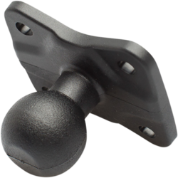 SW-Motech 1" Ball for GPS Mount | Black