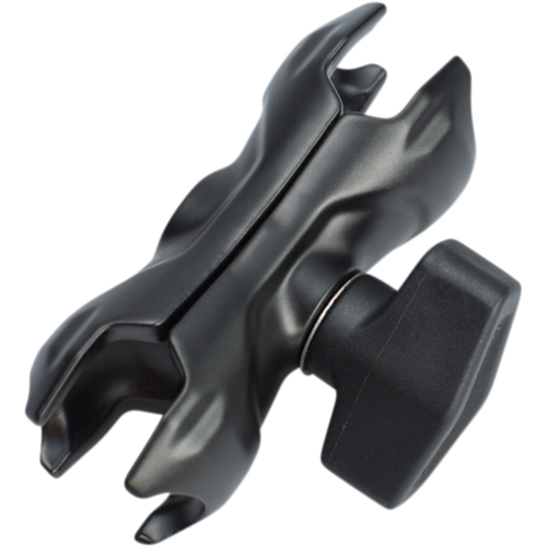 SW-Motech Pivoted Socket Arm 2.2 Inch/5.5 cm | Black