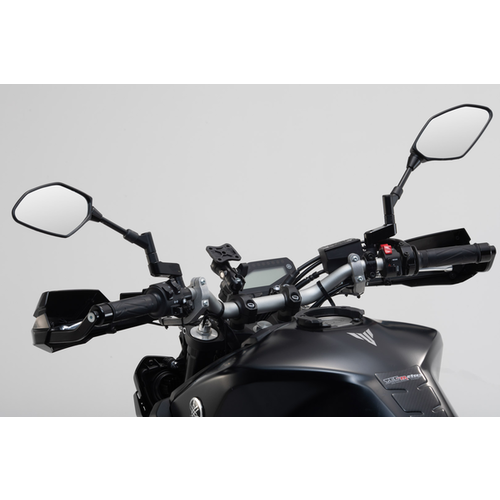 SW-Motech Universal GPS Mount Kit KTM/BMW/Honda/Suzuki/Yamaha | Black