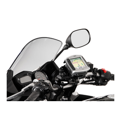 SW-Motech Handlebar GPS Mount Yamaha FZ8 S/N/TDM 900/XJ 6/F/Honda CB 1300/F/CB 900 F | Black