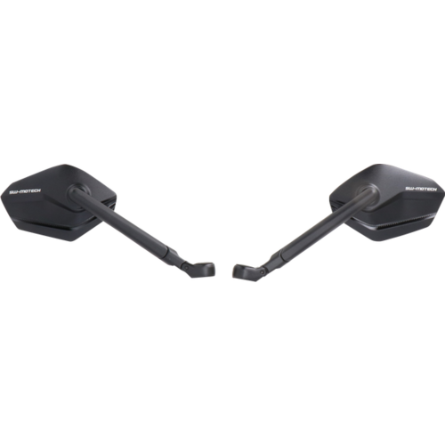 SW-Motech Spiegelsatz Sport Kurz M10x1,25 Yamaha FJ-09 850/GT/MT-03/MT-07/GT/MT-10/SP/SCR 950/XSR 900/700/XV 950 R | Schwarz