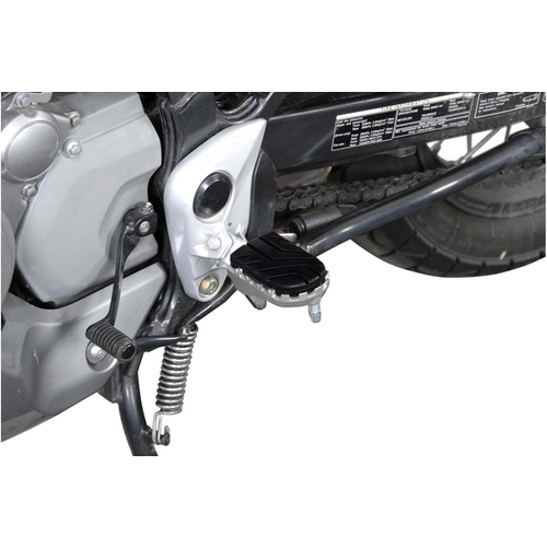 SW-Motech ION Voetsteun Honda XL 650 V ('00-'07)/XL 700 V ('08-'13) | Zwart Zilver