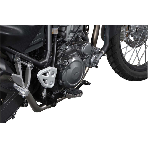 SW-Motech Reposapiés ION Yamaha XT 1200 Z/ZE ('17-'20)/XT 660 Z/X/R ('04-'16) | Negro, Plata