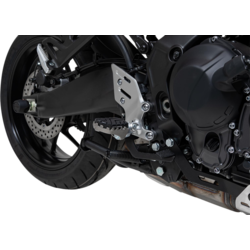 ION Fußstütze Yamaha MT-09 Tracer 9/GT ('21-'22) | Schwarzes Silber