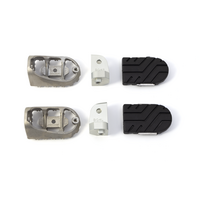 Reposapiés ION BMW R 1200 R/RS ('15-'22) | Negro, Plata