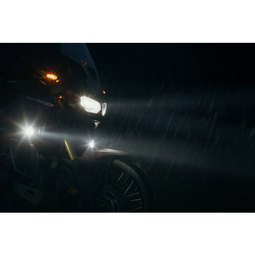 SW-Motech Phares Antibrouillard EVO en Paire | Le Noir