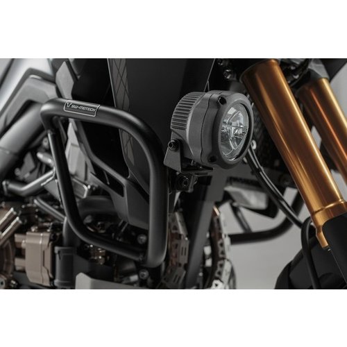 SW-Motech Light Mounting Kit Honda CRF 1000 L/LD Africa Twin/A ('16-'19) | Black