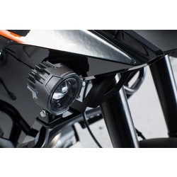 SW-Motech Kit de Montaje de Luces KTM Adventure 1190/R ('13-16)/1090/R ('17-18)/1050 ('17-18) | Negro