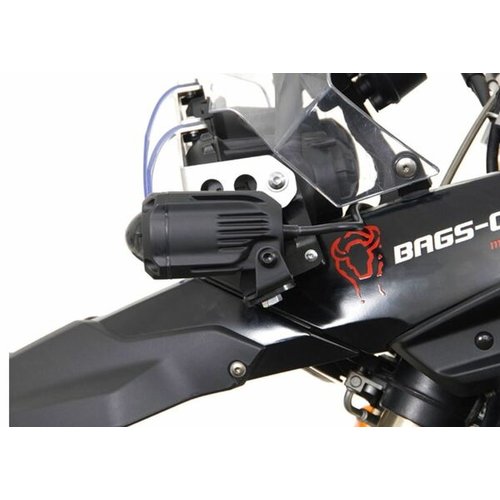 SW-Motech Kit Montaggio Luce BMW F 650 GS (800cc) ('08-'11)/F 800 GS ('08-'12) | Nero