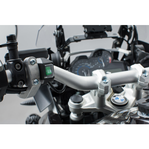 SW-Motech EVO Lichtschalter für Cockpit | Hellgrün