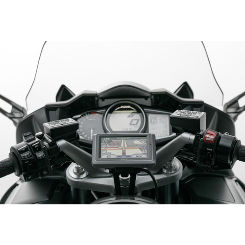 SW-Motech Soporte GPS Para Manillar Yamaha FJR 1300 ('04-'20) | Negro