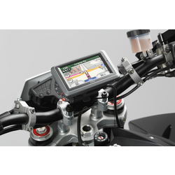 GPS-Halterung am Lenker BMW R/KTM/Suzuki/Yamaha | Schwarz