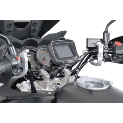 SW-Motech GPS Mount with Handlebar Clamp 22 mm | Black