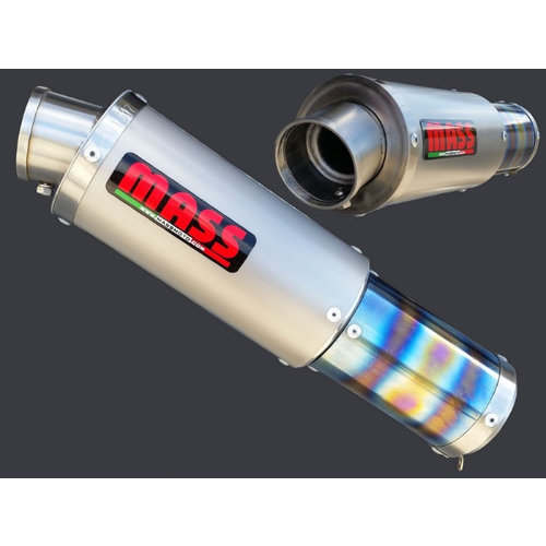 MASS M1 Uitlaat voor BMW F 700/800 R/ST/GS | (Kies Materiaal)