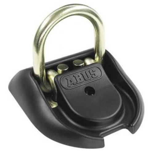 Abus Anclaje de suelo WBA100 Granit con arco de acero templado de 16 mm y accesorios de montaje