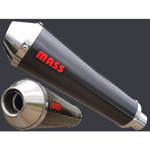 MASS TROMB Exhaust for Honda Transalp 600/650/700 | (Choose Material)