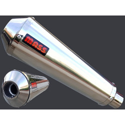 Pot D'échappement EVO INOX pour Honda Transalp 600/650/700