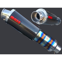 MASS M1 Exhaust for Honda Transalp 600/650/700 | (Choose Material)