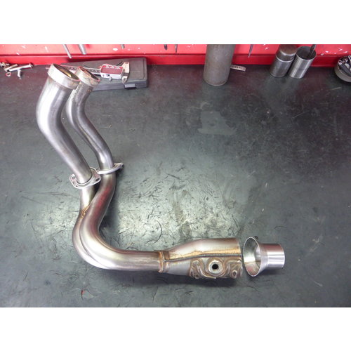 MASS OVAL INOX CARBON TOP (Cut & Slip – On) Exhaust for Kawasaki Versys 650 ('17–'20) | (Choose Option)