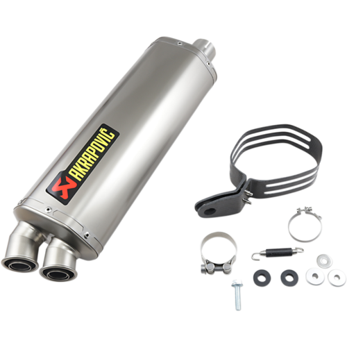 Akrapovic Titanium Slip-On Line Schalldämpfer | Honda CRF1000L ('15-'19)