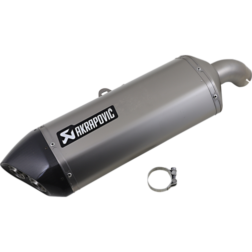 Akrapovic Silenciador de Línea Deslizable de Titanio | Suzuki DL1000 ('13 -'19)/1050 ('20+)