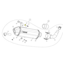 Edelstahl-Unterlegscheibe | Honda CRF1000L ('15-'19)/ADV ('18-'19)