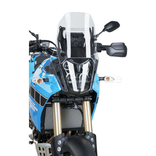 Kedo Adaptateur de Pare-Brise Yamaha Ténéré 700 | Noir, Enduit de Poudre