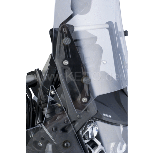 Kedo Scheibenadapter Yamaha Ténéré 700 | Schwarze Edition