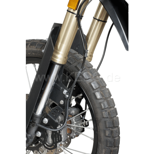 Kedo Conduite de Frein Tressée en Acier T700 | Le noir