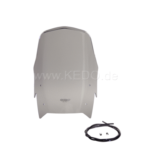 Kedo MRA Touring Screen Yamaha Ténéré 700 | Smoke Grey