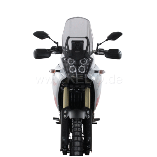 Kedo Bulle Touring MRA Yamaha Ténéré 700 | Gris Fumé