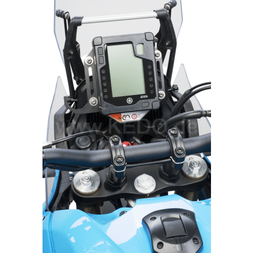 Kedo Supporto per Tappo Serbatoio Carburante Yamaha Ténéré 700 | Nero