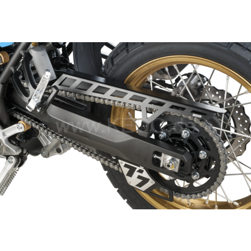 Kedo Carter de chaîne aluminium Yamaha Ténéré 700 | Noir mat