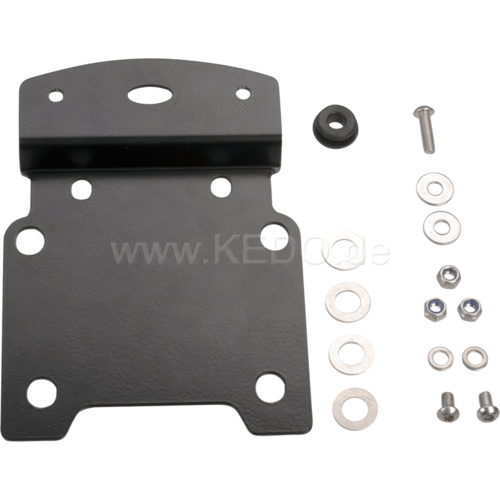 Kedo Fenderless Cover Plate Yamaha Ténéré 700 | Black