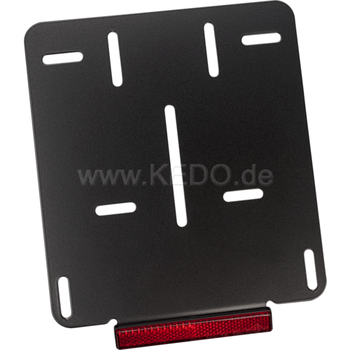 Kedo License Plate Holder for Euro | Black