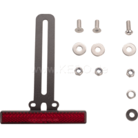 Reflector Beugel Aluminium Yamaha Ténéré 700 | Zwart