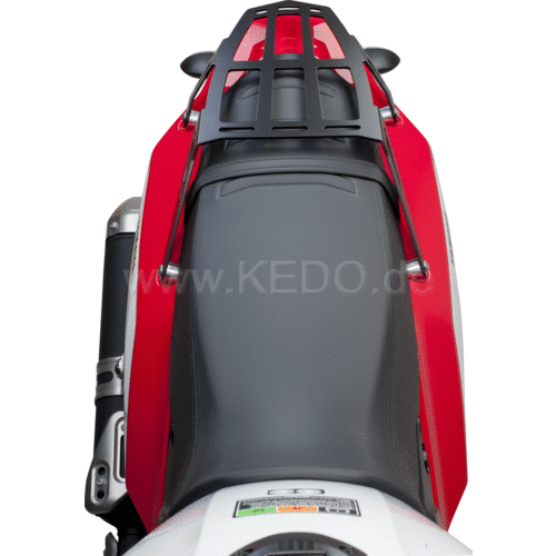 Kedo Aluminium Rack Luggage Yamaha Ténéré 700 | Black