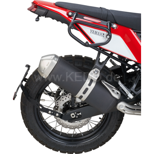 Kedo Bolsas Laterales SLC Side Rack Right Legend Gear | Negro, con Recubrimiento en Polvo