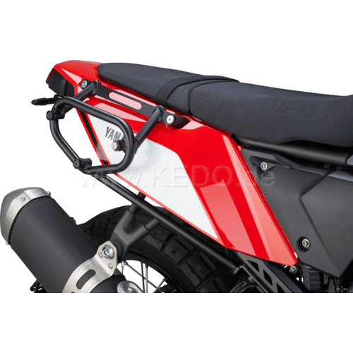 Kedo SLC Portapacchi Laterale Destro Legend Gear Borse Laterali | Nero, Verniciato a Polvere