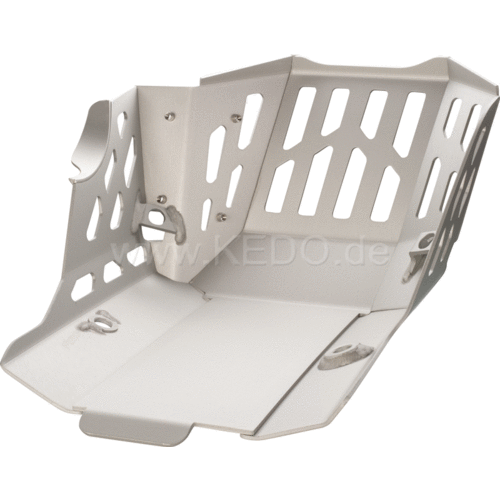 Kedo Placa Protectora de Protección del Motor | Plata
