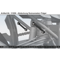 Soziusfußrasten-Verzurrbügel Yamaha Ténéré 700