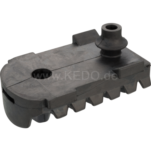 Kedo Rubber voor Voetsteun Bestuurder, Rechts/Links Yamaha Ténéré 700