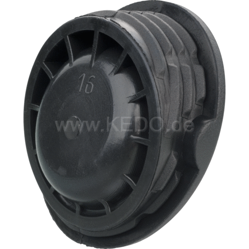 Kedo Rubber Cap Frame Plug (OEM) Left/Right Yamaha Ténéré 700
