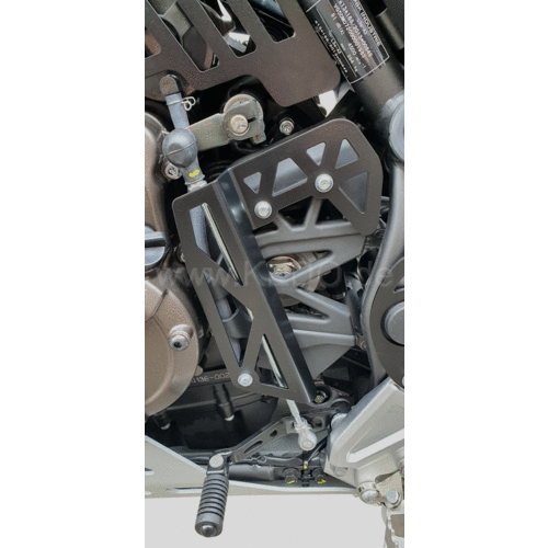 Kedo Shift Linkage Cover Maxi Yamaha Ténéré 700 | Black Coated